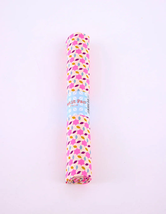 Petit Pan Moussem Cotton Coupon, Pink (50 x 70cm)