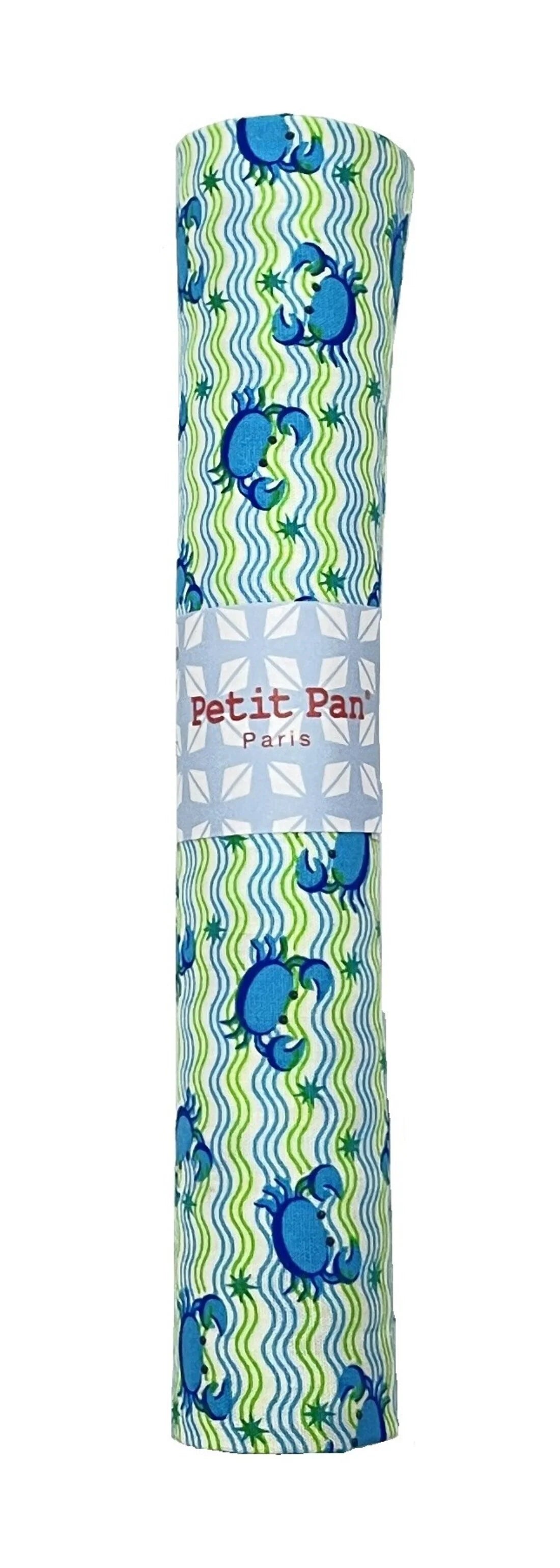 Petit Pan Krabig Cotton Coupon, Blue (50 x 70cm)