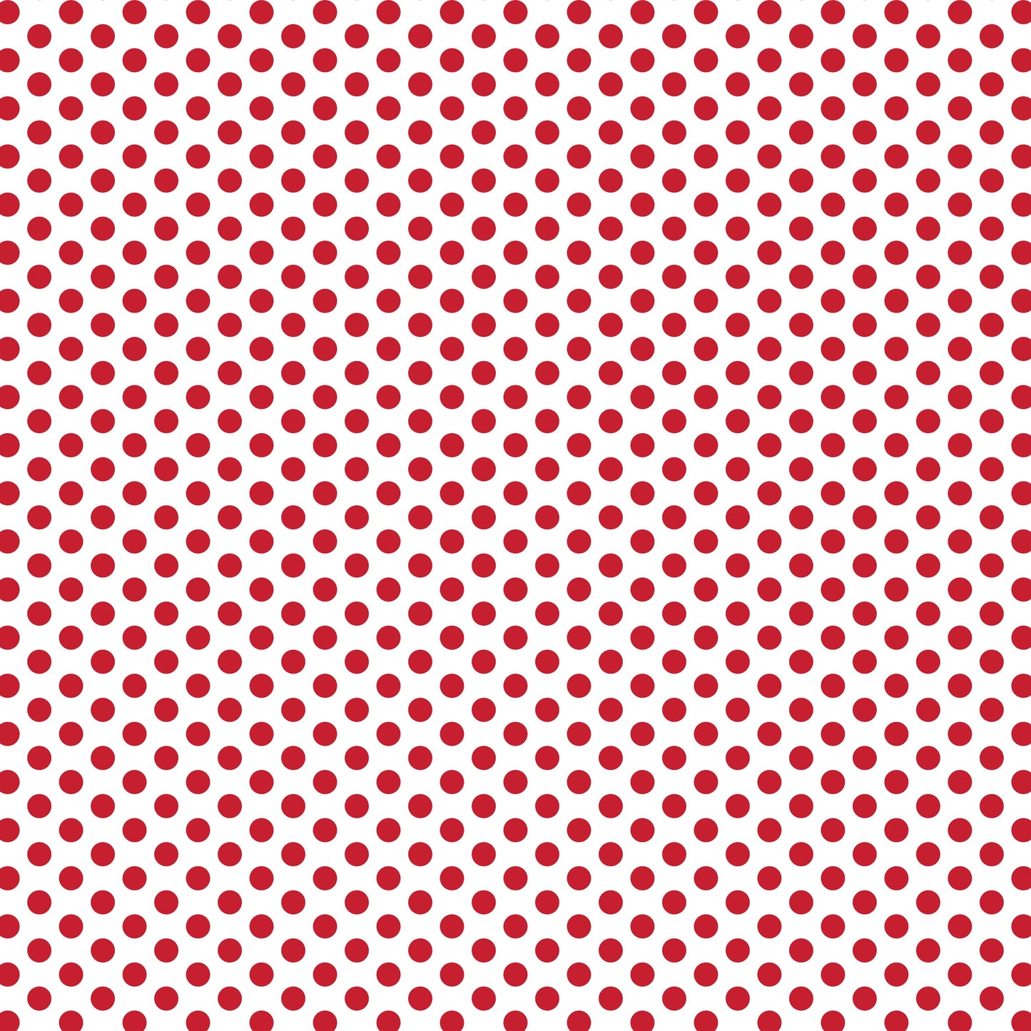 Devonstone Fundamentals Polked blender in Red Delicious (DV2843) fabric swatch