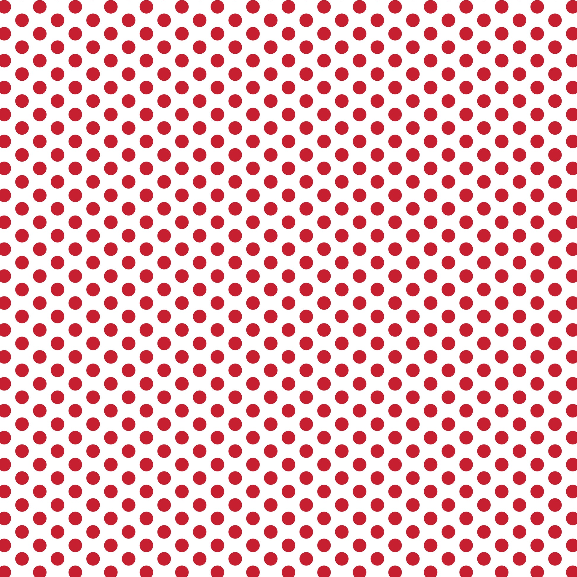 Devonstone Fundamentals Polked blender in Red Delicious (DV2843) fabric swatch