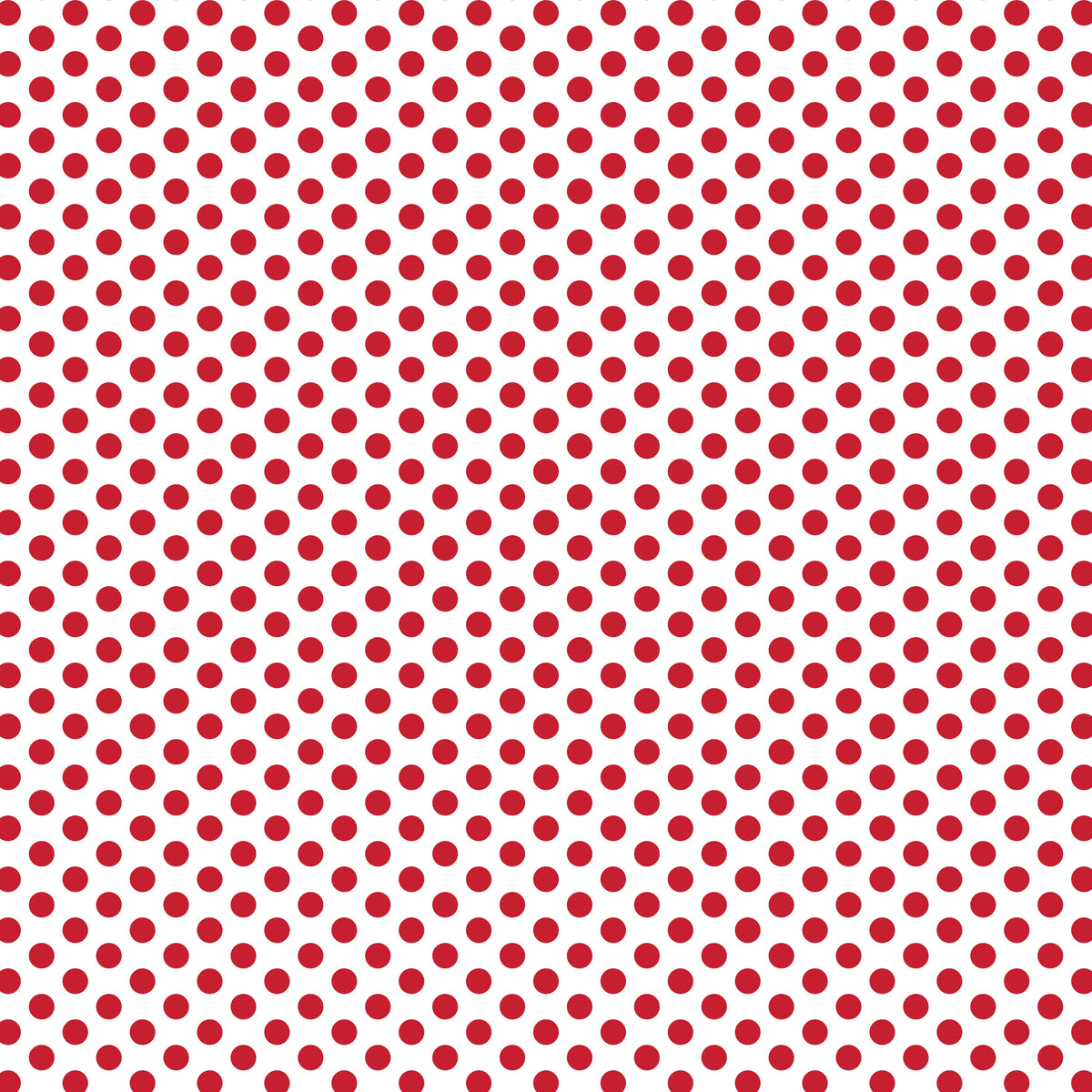 Devonstone Fundamentals Polked blender in Red Delicious (DV2843) fabric swatch
