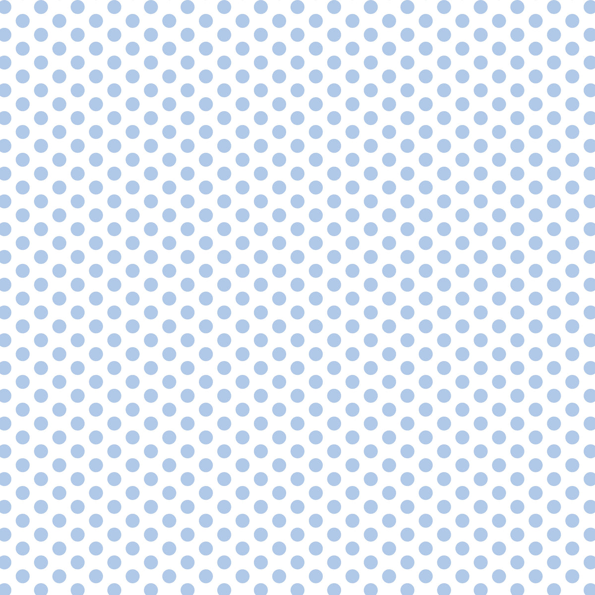 Devonstone Fundamentals Polked blender in Partly Cloudy (DV2858) fabric swatch