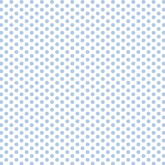 Devonstone Fundamentals Polked blender in Partly Cloudy (DV2858) fabric swatch