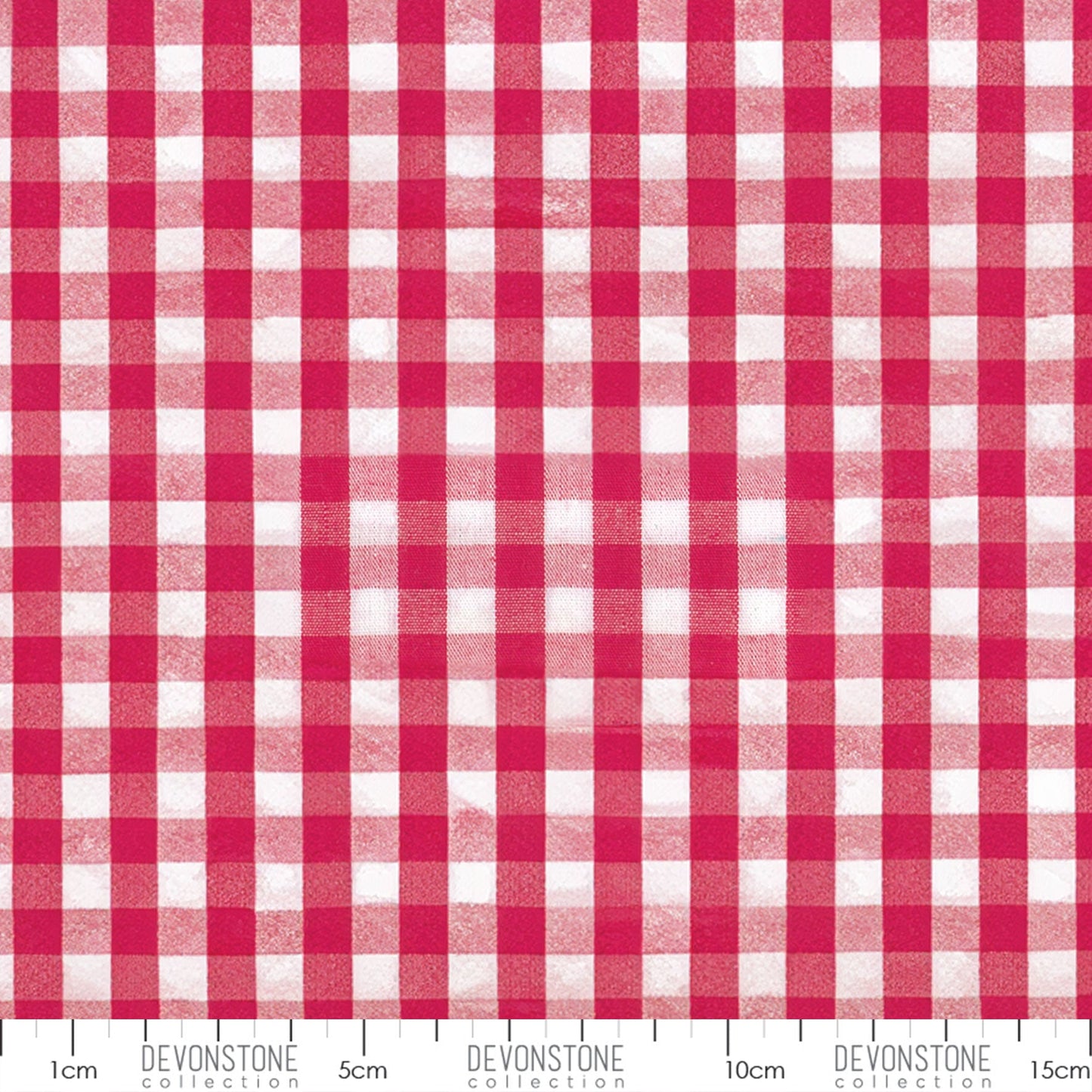 Devonstone Collection 1/4 inch woven gingham in Hot Pink (DV2901) fabric swatch