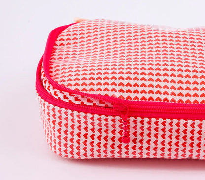 Petit Pan Large Sewing & Travel Case, Love is All Red