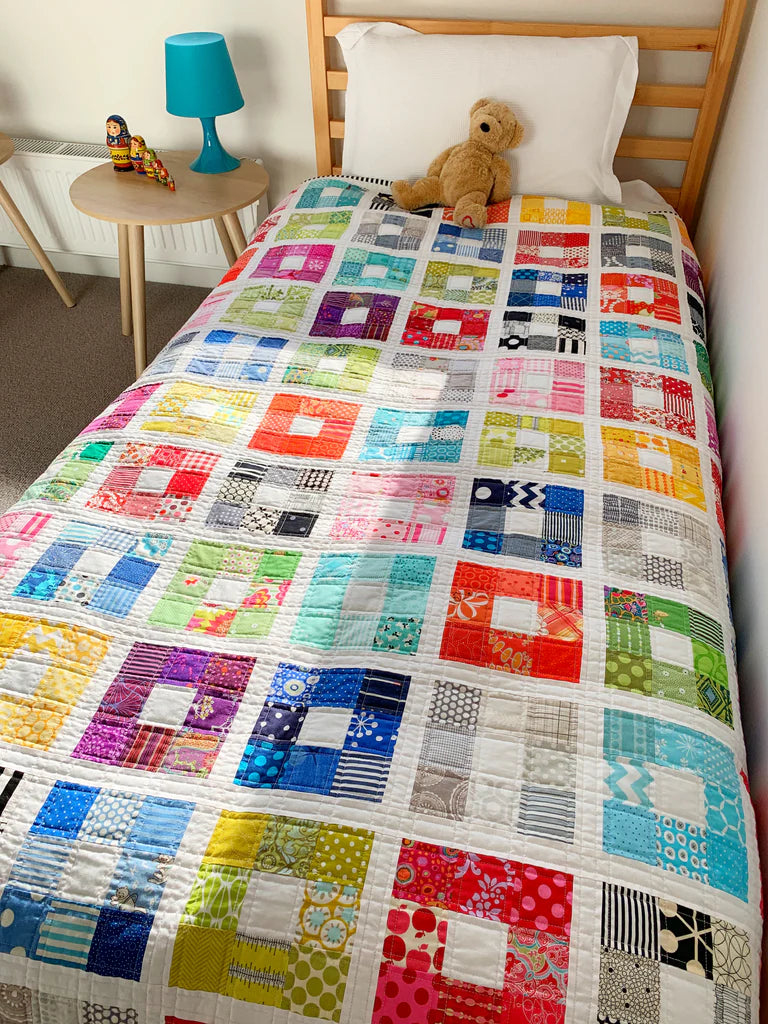 Colour Squared Quilt Mini Pattern by Emma Jean Jansen