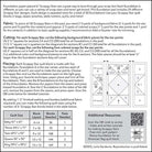 6 inch Scrappy Stars Foundation Paper Pad - inside cover