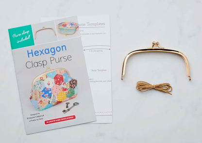 Hexagon Clasp Purse Kit
