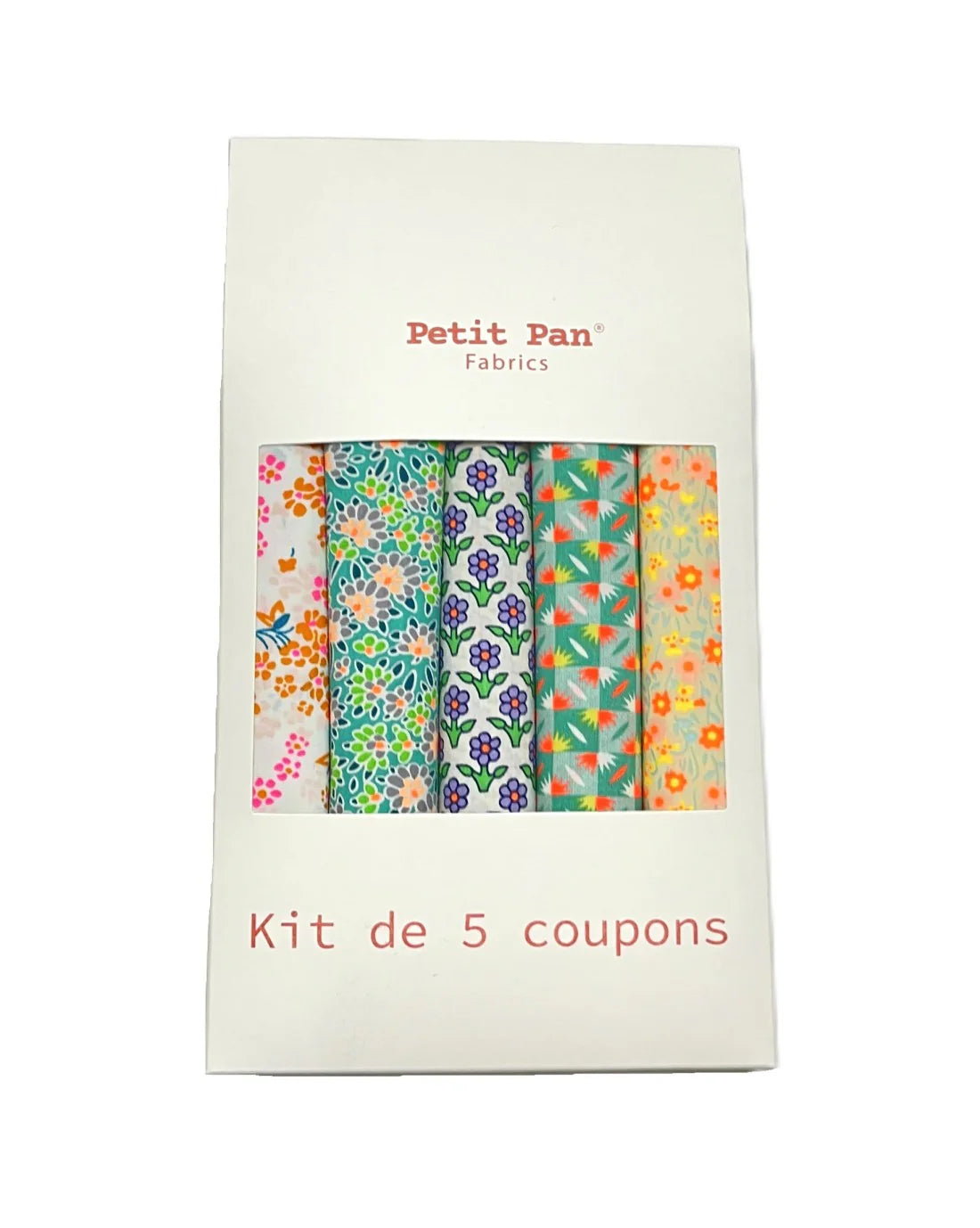 Petit Pan Calendula Cotton Coupon Kit, Green (Set of 5)
