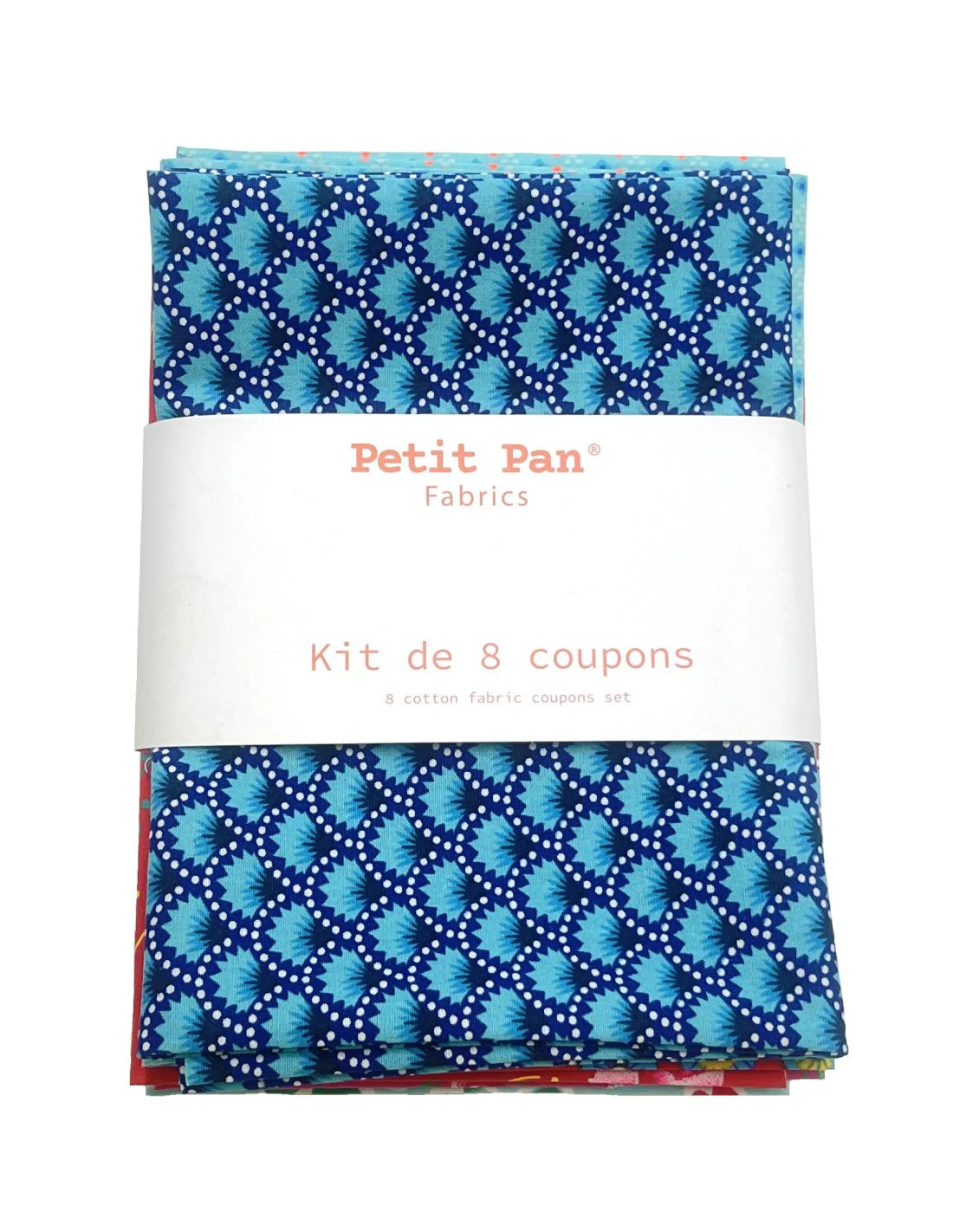 Petit Pan Helium Cotton Coupon Kit, Azure (Set of 8)