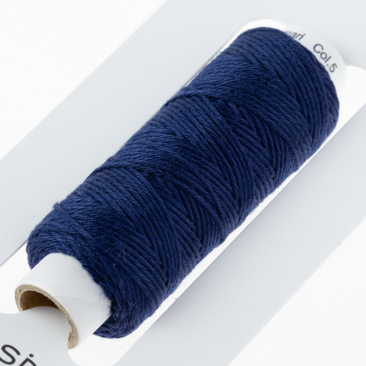 Cosmo Hidamari sashiko thread cone in Indigo Blue – view 3