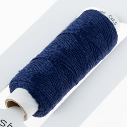 Cosmo Hidamari sashiko thread cone in Indigo Blue – view 3