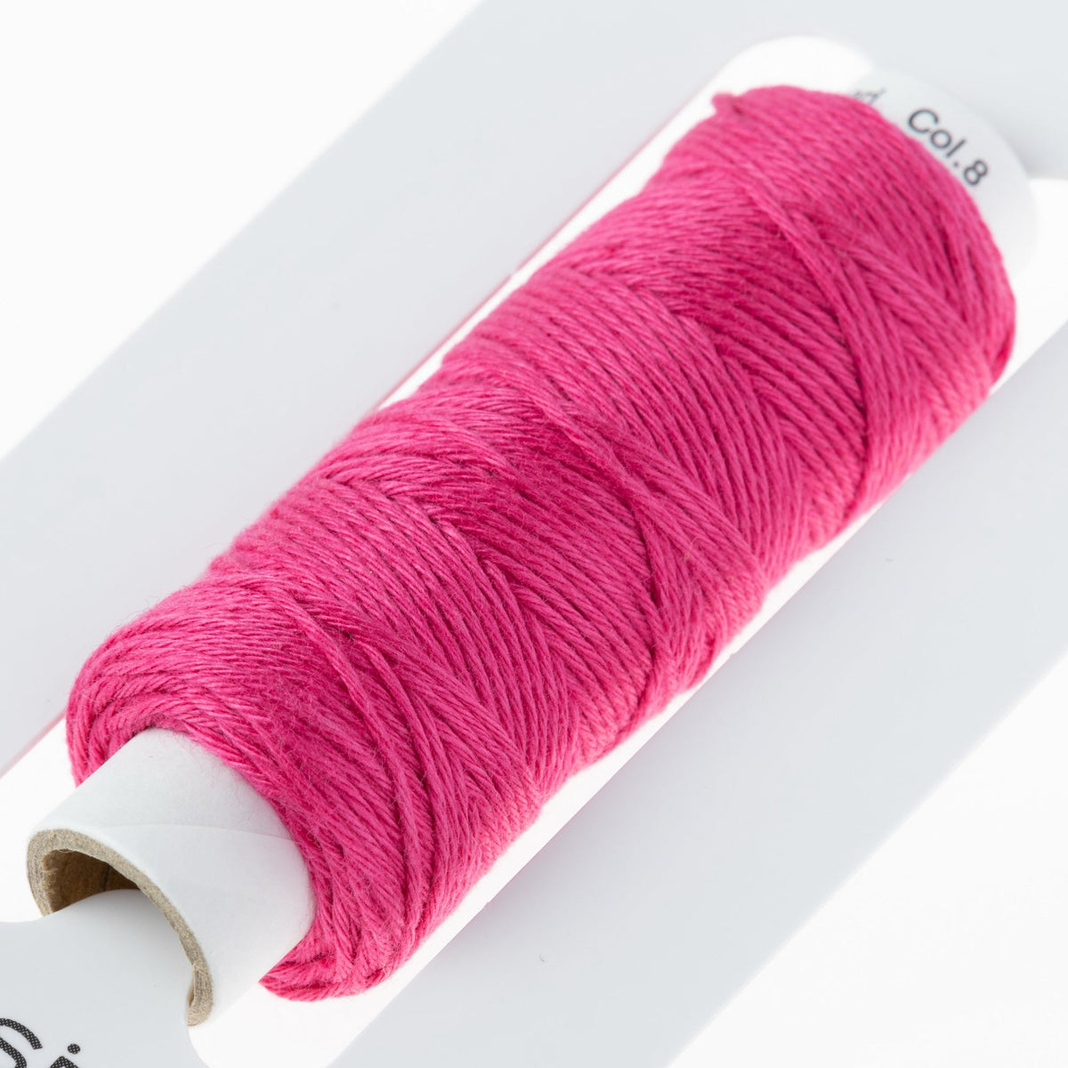 Cosmo Hidamari sashiko thread cone in Raspberry Sorbet – view 3
