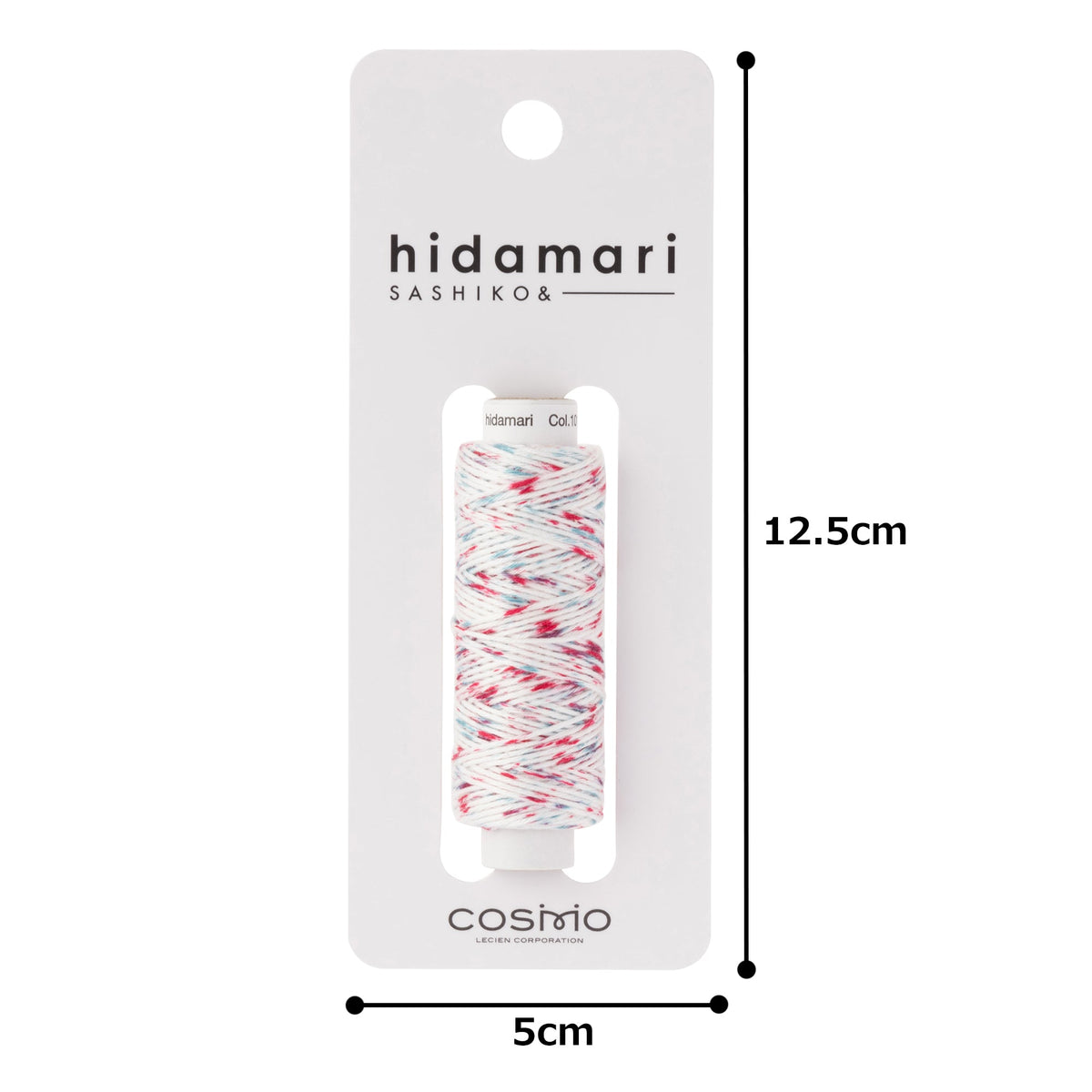Cosmo Hidamari sashiko thread cone in Shaved Ice Everything – view 4