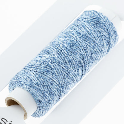 Cosmo Hidamari sashiko thread cone in Denim Blue – view 3