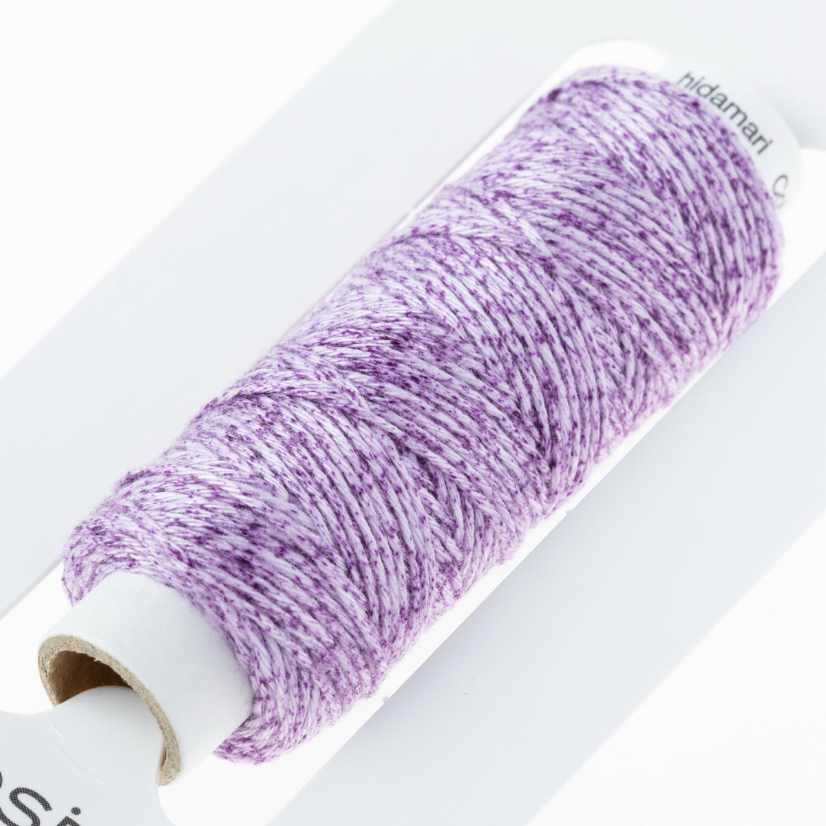 Cosmo Hidamari sashiko thread cone in Violet Field – view 3