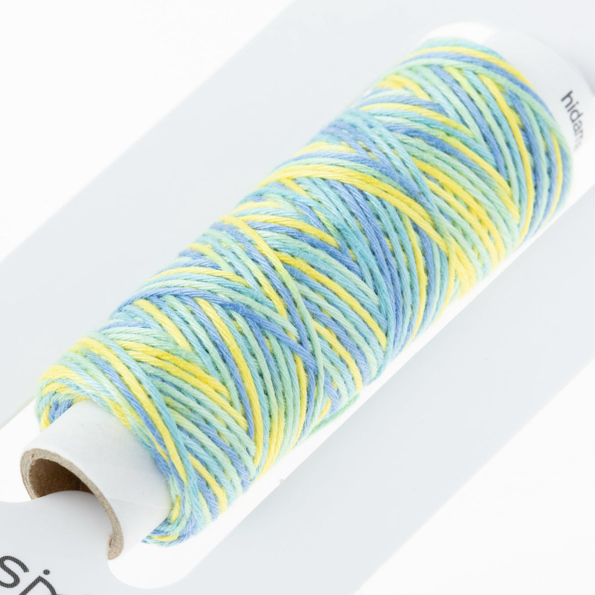 Cosmo Hidamari sashiko thread cone in Sour Candy – view 3