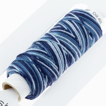 Cosmo Hidamari sashiko thread cone in Deep Ocean – view 3