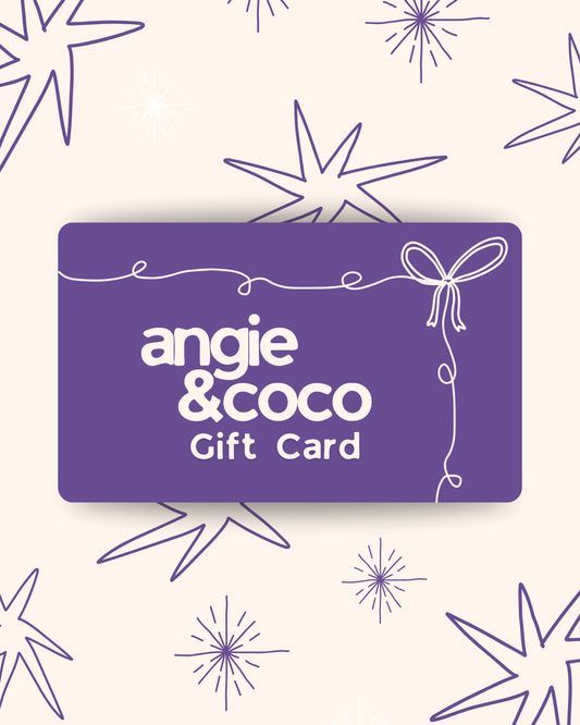Angie and Coco Gift Card