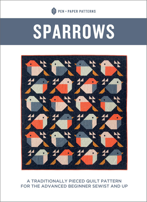 Sparrows Quilt Pattern – Pen + Paper Patterns