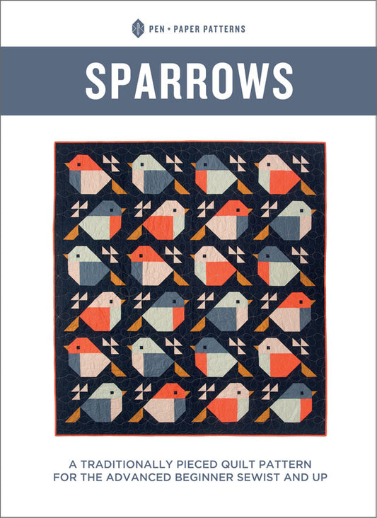 Sparrows Quilt Pattern – Pen + Paper Patterns