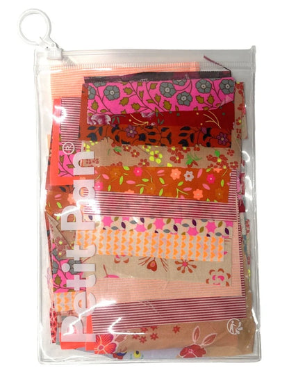 Petit Pan Kit of 50 Cotton Squares, Mixed Colours (10 x 10cm)