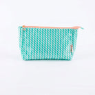 Petit Pan boxed sewing and travel pouch in Kifkif water green