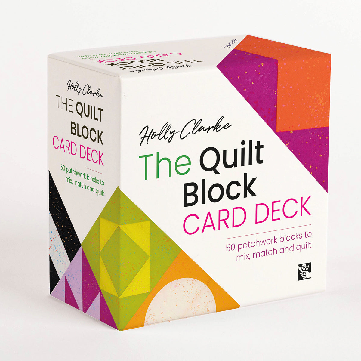 The Quilt Block Card Deck by Holly Clarke, box