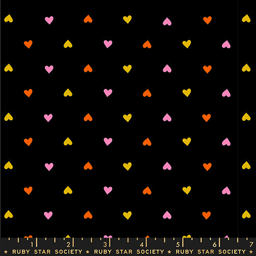 Trinketry – Hearts – Black – Ruby Star Society