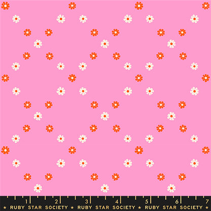 Best Day Ever – Diamond Flowers in Flamingo by Melody Miller (RS0107 14) – Ruby Star Society