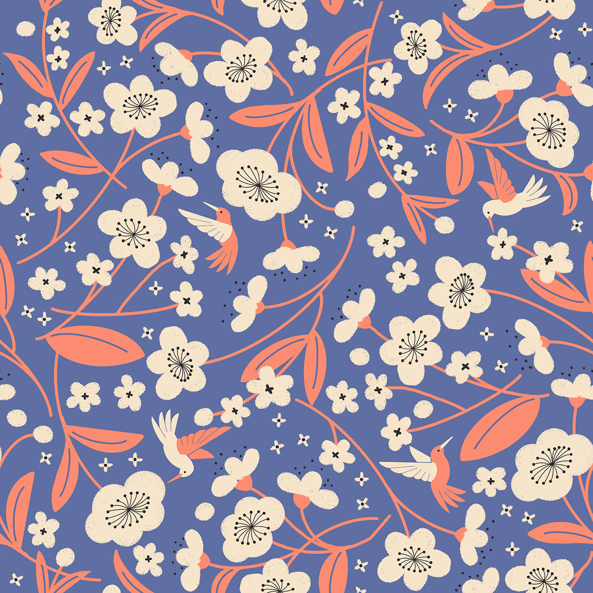 Persimmon – Persimmon Blossoms – Twilight – Ruby Star Society (RS1121 14)