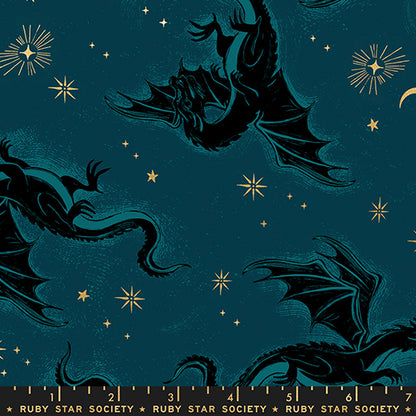 Fire Glow – Etched Dragons – Galaxy – Ruby Star Society (RS2131 14M)