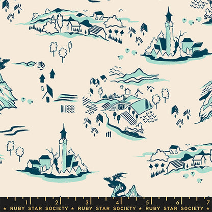 Fire Glow – Mountain Town – Frost – Ruby Star Society (RS2133 12)