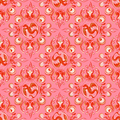 Fire Glow – Emblem – Poinsettia – Ruby Star Society (RS2136 12M)