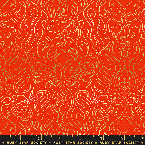 Fire Glow – Scribe – Poinsettia – Ruby Star Society (RS2137 12M)