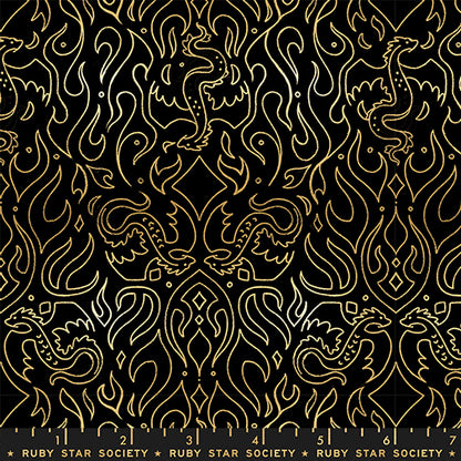 Fire Glow – Scribe – Black – Ruby Star Society (RS2137 15M)