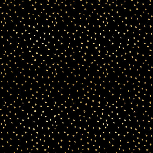 Mini Starry – Gold on Black Metallic – Ruby Star Society (RS4110 27M)