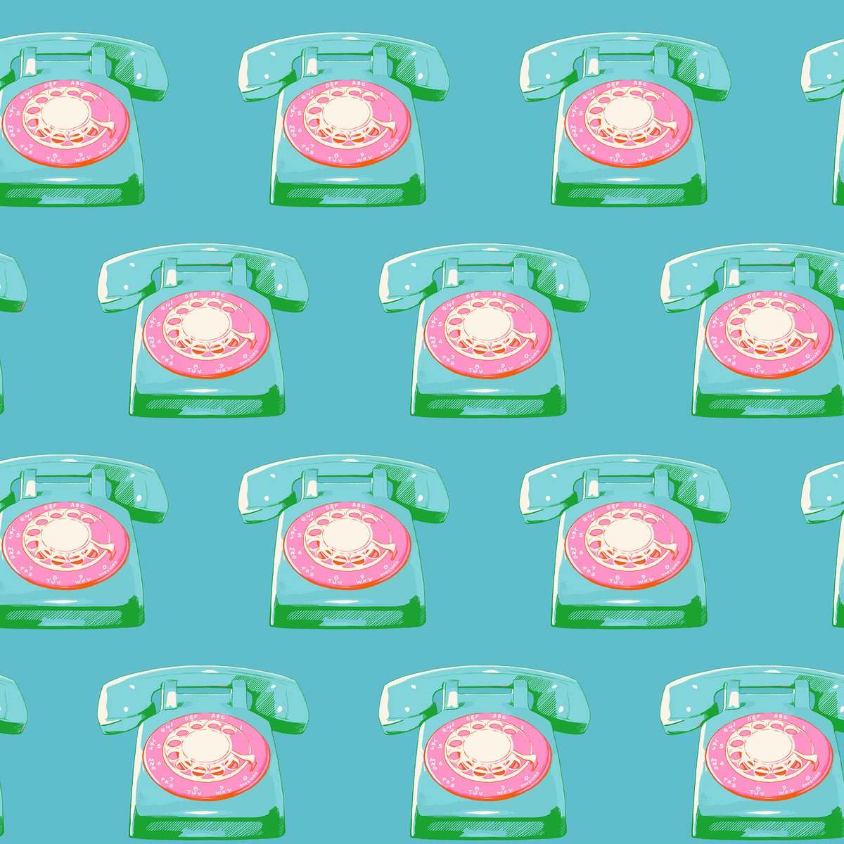 Sparkle Mart – Telephones – Dark Turquoise – Ruby Star Society (RS0121 16)