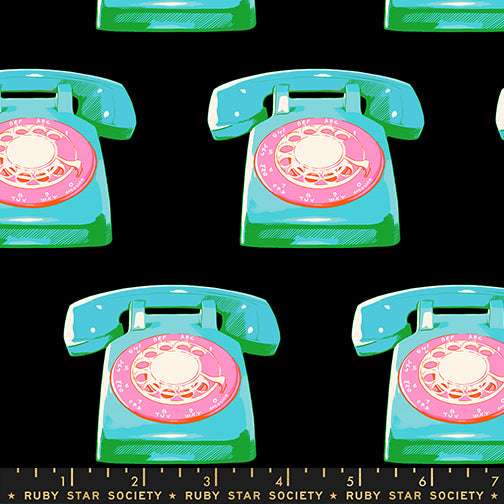 Sparkle Mart – Telephones – Black – Ruby Star Society (RS0121 18)
