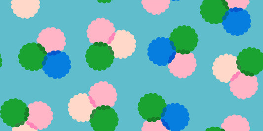 Sparkle Mart – Puffs – Dark Turquoise – Ruby Star Society (RS0122 13)