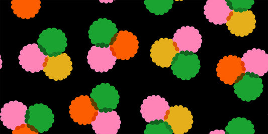 Sparkle Mart – Puffs – Black – Ruby Star Society (RS0122 16)