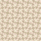 Flock Yeah in Khaki Ruby Star Linen by Ruby Star Society — a flock of little birds mid-swoop on a soft greyed khaki ground