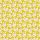 Flock Yeah in Citron Ruby Star Linen by Ruby Star Society — a flock of little birds mid-swoop on a zingy chartreuse ground