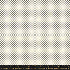 1-800-Calico Mini Dot Black on Natural by Alexia Marcelle Abegg for Ruby Star Society with ruler