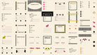 1-800-Calico Thanks I Made This label panel in Black by Alexia Marcelle Abegg for Ruby Star Society
