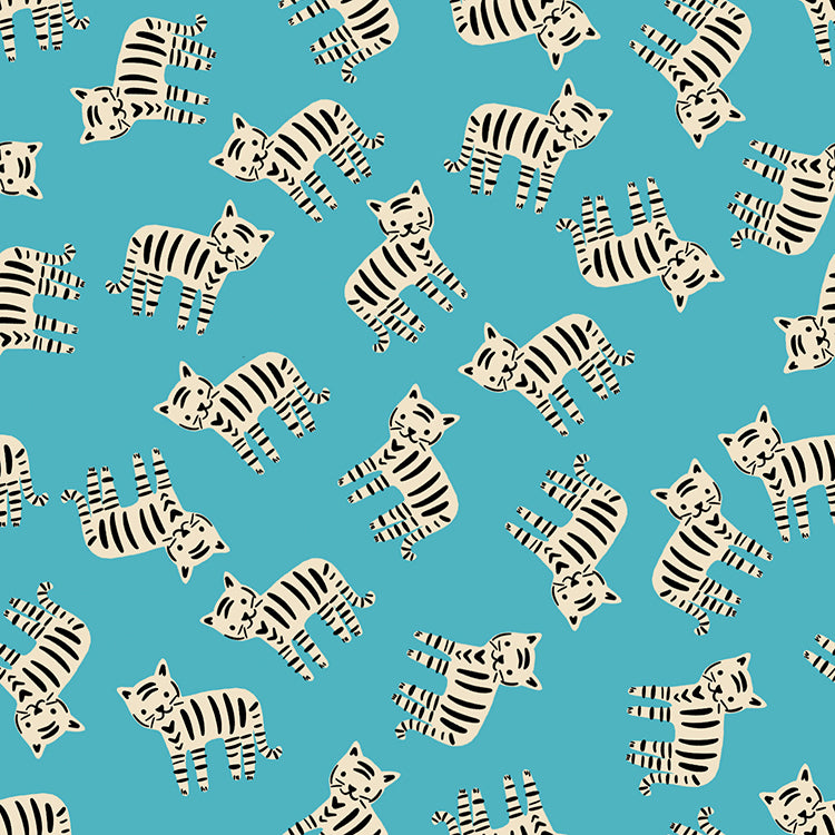 1-800-Calico Meow Wave by Alexia Marcelle Abegg for Ruby Star Society