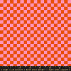 1-800-Calico Block Print Warm Red by Alexia Marcelle Abegg for Ruby Star Society with ruler