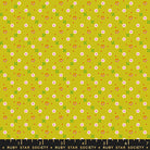 1-800-Calico Bandana Pistachio by Alexia Marcelle Abegg for Ruby Star Society with ruler