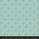 1-800-Calico Bandana Saltwater by Alexia Marcelle Abegg for Ruby Star Society with ruler