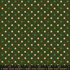 1-800-Calico Bandana Mossy by Alexia Marcelle Abegg for Ruby Star Society with ruler
